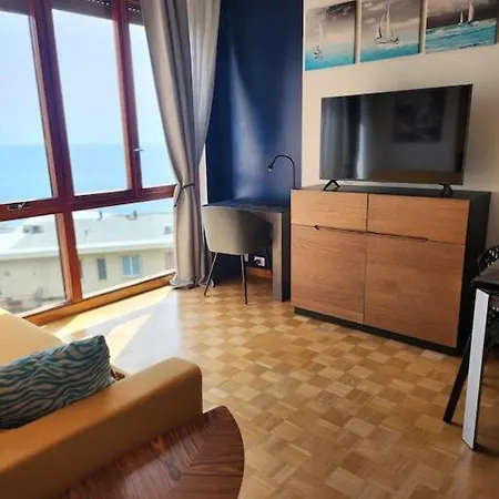アパート Oli With Panoramic Sea View サンレモ